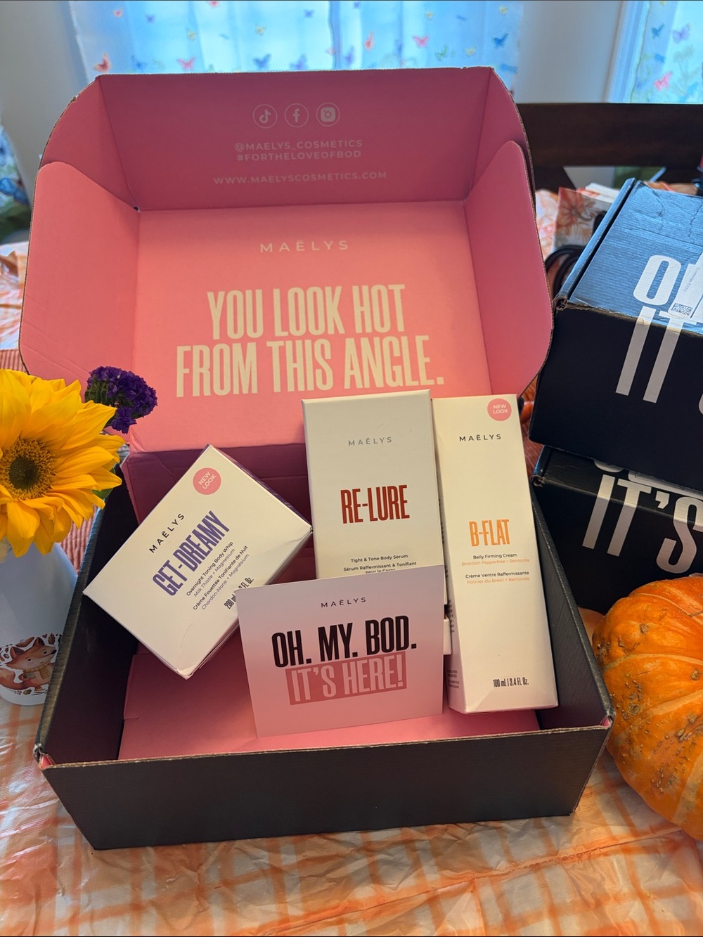 Maelys toning moisturizer and serums bundle
